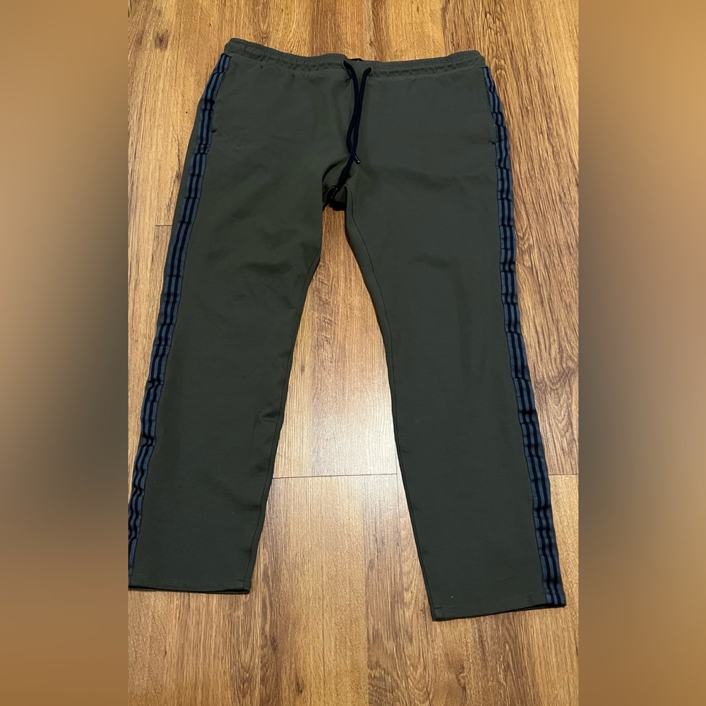 Pre-Owned Paige Olive Night Sweatpants Mens Drawstring Size XL